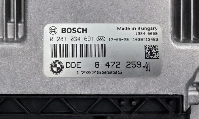 0281034691 8472259 Bosch BMW engine control unit DDE8472259