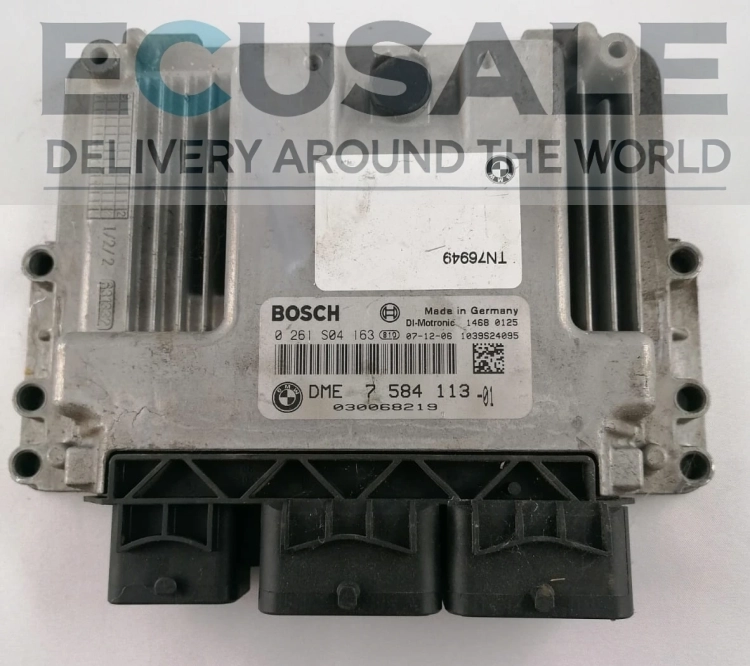 ECU 0261S04163 758411301 MINI COOPER CENTRALINA