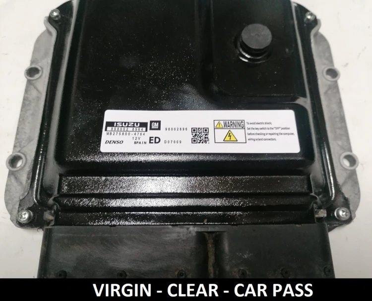 98002896 ED engine control unit Denso Opel Meriva 1.7 CDTI Virgin