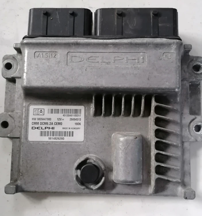28494513 9814826280 sterownik silnika Delphi DCM6.2A Peugeot 508 2.0 HDi IMMO OFF