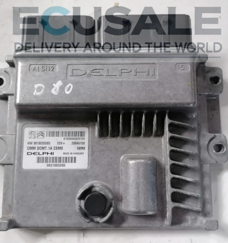 ECU 28646150 9831983280 HW9818035080 DCM7.1A CENTRALITA