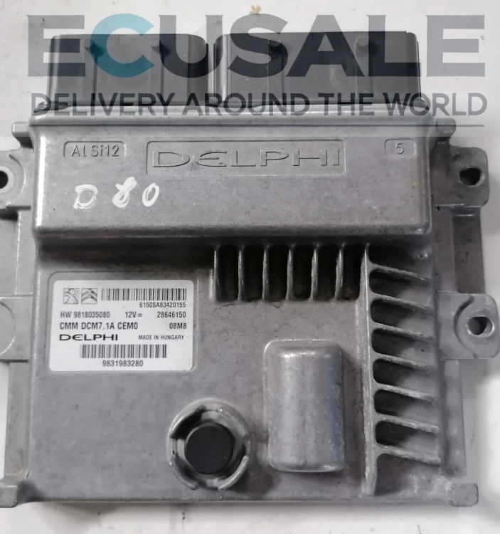 ECU 28646150 9831983280 HW9818035080 DCM7.1A CENTRALITA