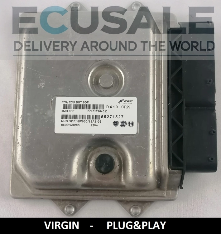 CENTRALITA DE MOTOR VIRGEN Fiat Ducato 2.3 55271527 MJD9DF.BC – Plug &amp; Play, TUNING, FAP OFF