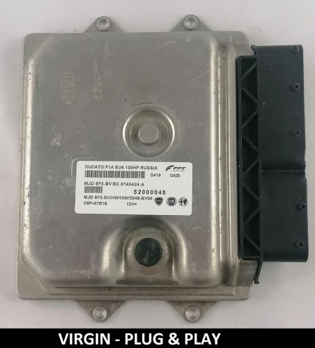 52000045 MJD 8F3.BV centralina do motor Fiat Ducato 2.3 Multijet