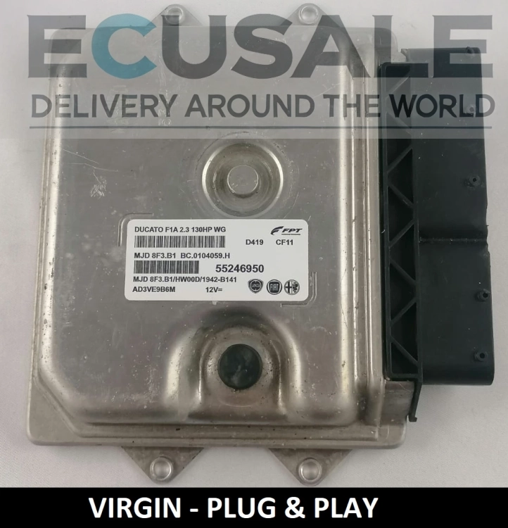 Centralina do motor Fiat Ducato 2.3 55246950 MJD8F3.B1