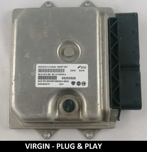 55253529 MJD 8F3.BE centralina do motor Fiat Ducato 2.3 Multijet