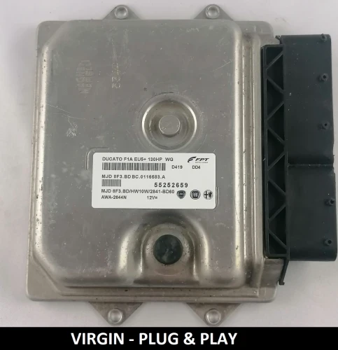 55252659 MJD 8F3.BD centralita de motor Fiat Ducato 2.3 Multijet