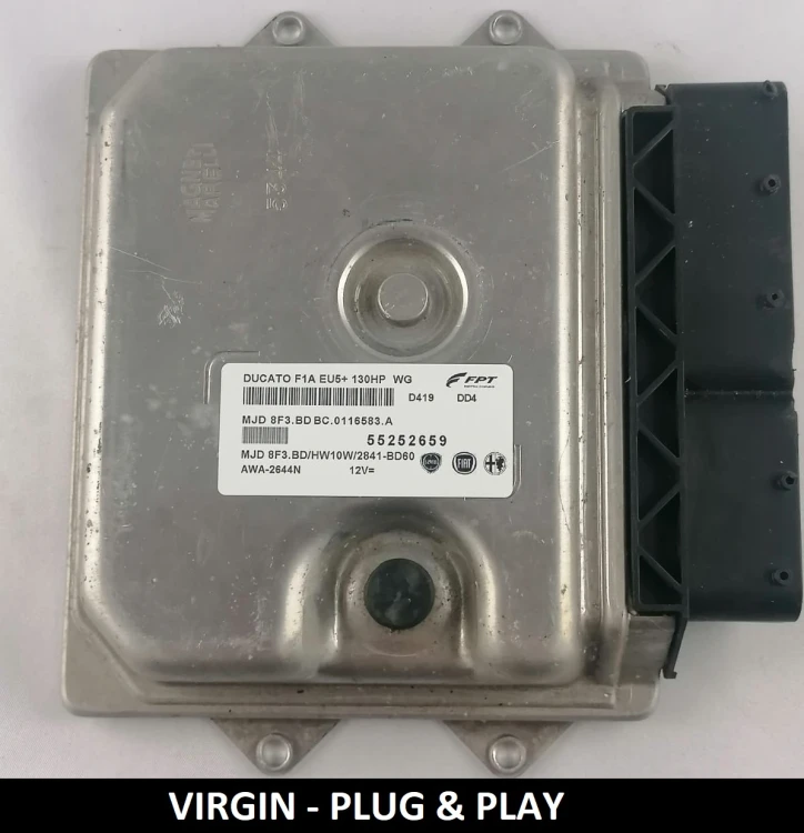 55252659 MJD 8F3.BD sterownik silnika Fiat Ducato 2.3 Multijet