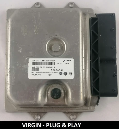 52000042 MJD 8F3.BN centralina do motor Fiat Ducato 2.3 Multijet