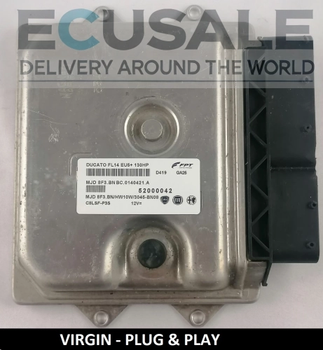 CENTRALINA DO MOTOR Fiat Ducato 2.3 52000042 MJD8F3.BN Euro 5 – sem necessidade de programação