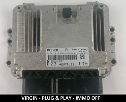 51900703 0281016051 sterownik silnika Bosch Fiat Ducato 2.3 Multijet