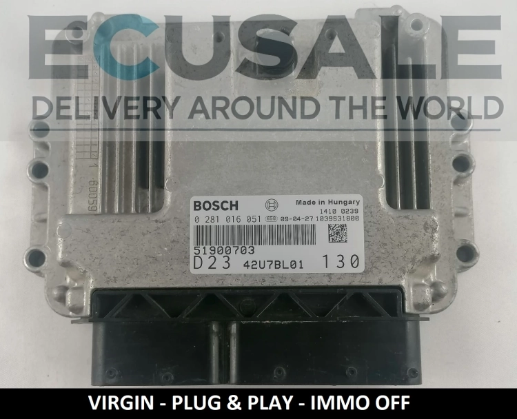 ECU 51900703 0281016051 DUCATO BOXER JUMPER 2.3 STEUERGERÄT