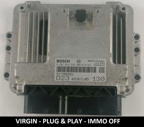 51799351 0281014210 Bosch engine control unit Fiat Ducato 2.3 Multijet
