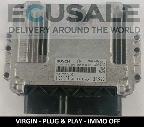 Centralita de motor Fiat Ducato 0281014210 51799351