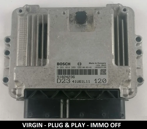 51824236 0281014209 sterownik silnika Bosch Fiat Ducato 2.3 Multijet