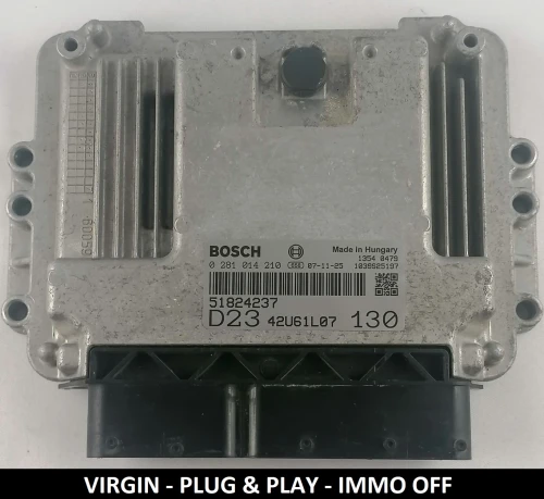51824237 0281014210 sterownik silnika Bosch Fiat Ducato 2.3 Multijet