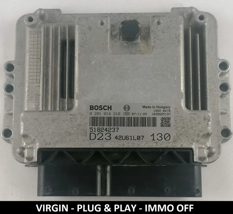 51824237 0281014210 sterownik silnika Bosch Fiat Ducato 2.3 Multijet