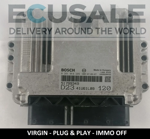 ecu FIAT DUCATO 51799349 0281014209 CENTRALINA