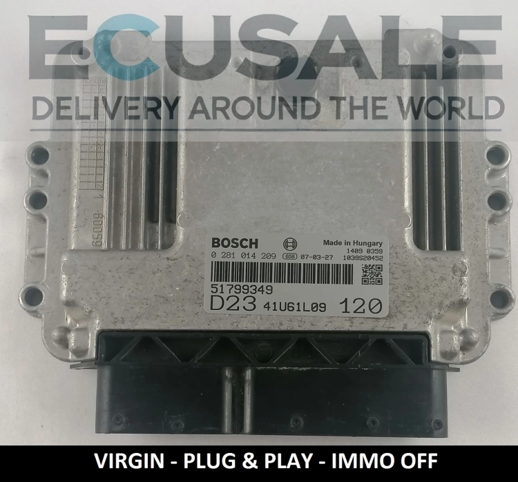 ecu FIAT DUCATO 51799349 0281014209 STEUERGERÄT