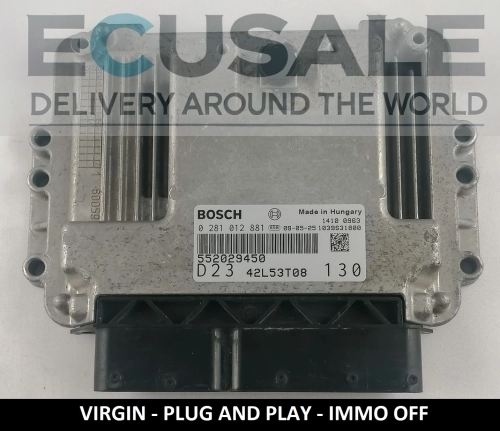 ECU 552029450 0281012881 CENTRALINA DO MOTOR