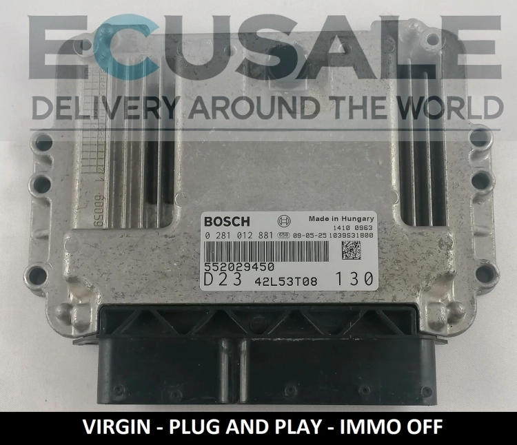ECU 552029450 0281012881 CENTRALINA