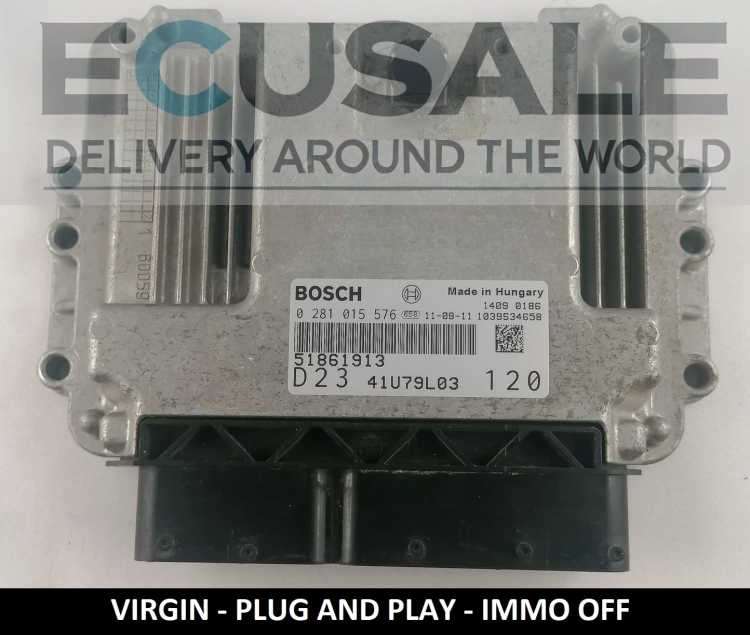 ECU FIAT 0281015576 51861913 STEUERGERÄT