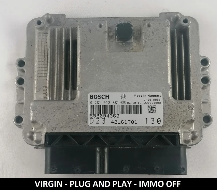 552094360 0281012881 sterownik silnika Bosch Fiat Ducato 2.3 Multijet