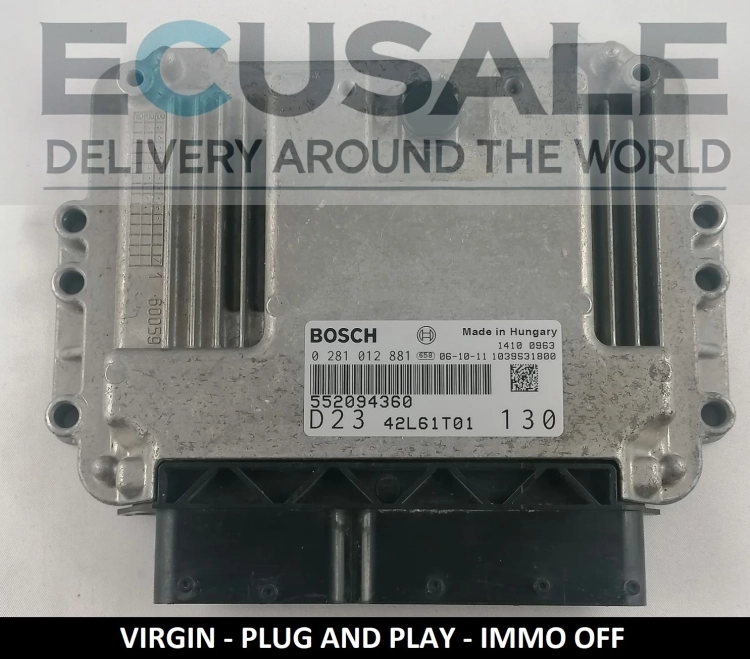 ECU 2.3 0281012881 552094360 CENTRALINA