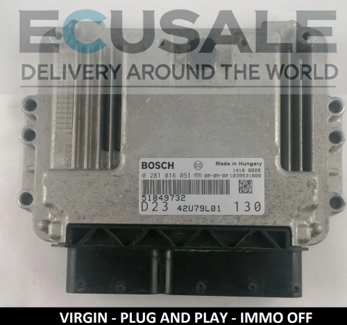 Centralina do motor 51849732 0281016051