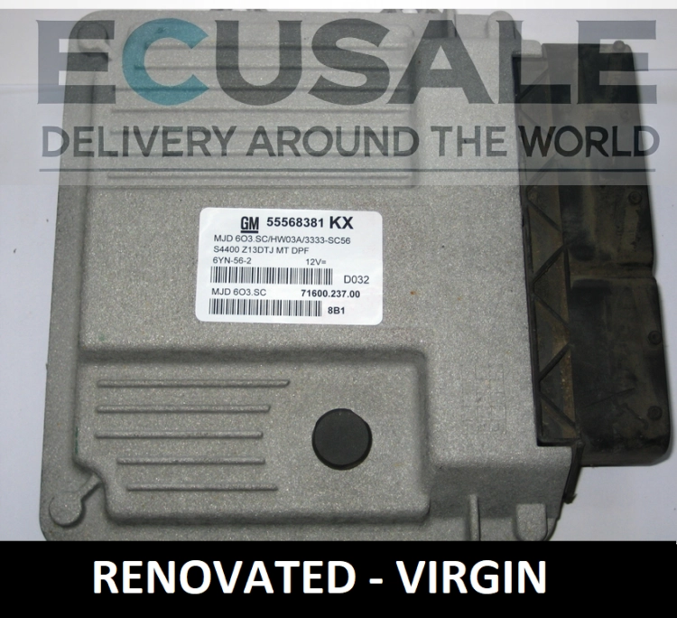 ecu 55568381KX Opel CORSA CENTRALINA DO MOTOR