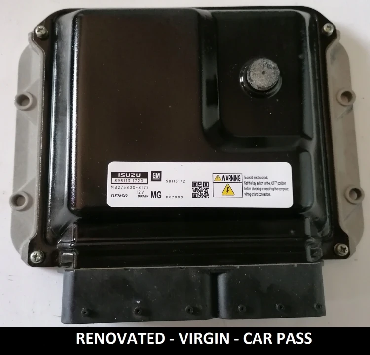98113172 MG sterownik silnika Denso Opel Astra / Zafira 1.7 CDTI Virgin