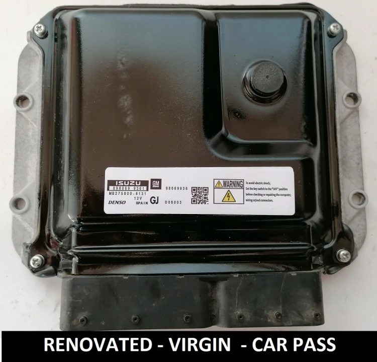 98069936 GJ engine control unit Denso Opel Astra / Zafira 1.7 CDTI Virgin