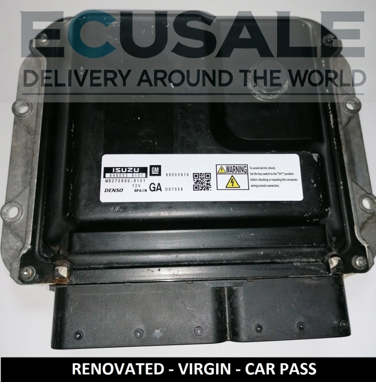 ECU 98053910 MB2758008161 opel 1.7 cdti CENTRALITA