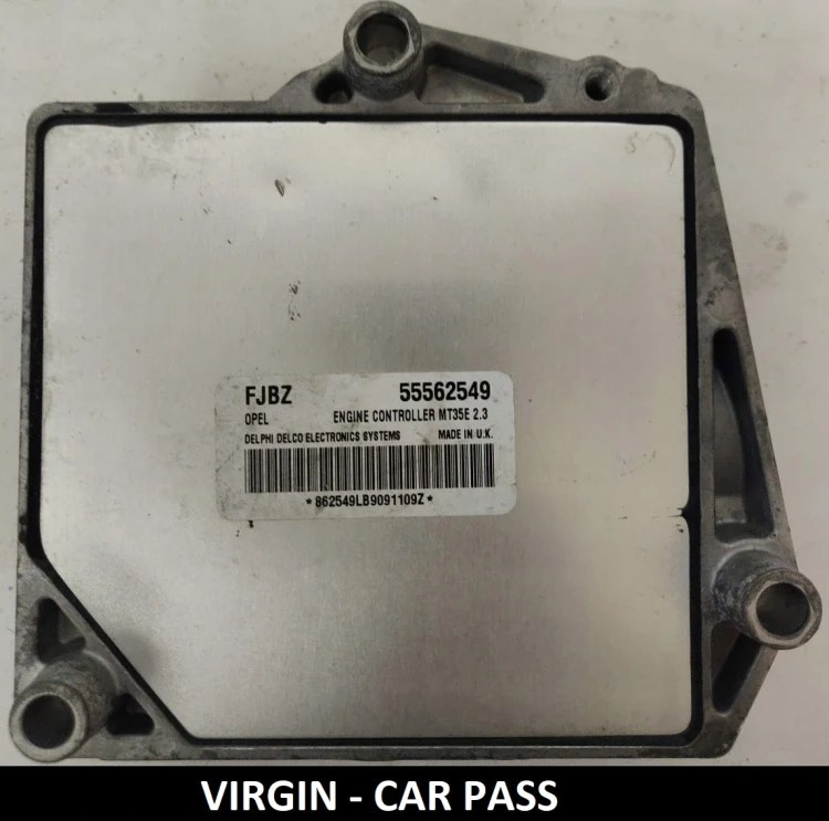 55562549 FJBZ engine control unit Delphi MT35E Opel Astra H / Zafira B 1.6 Virgin
