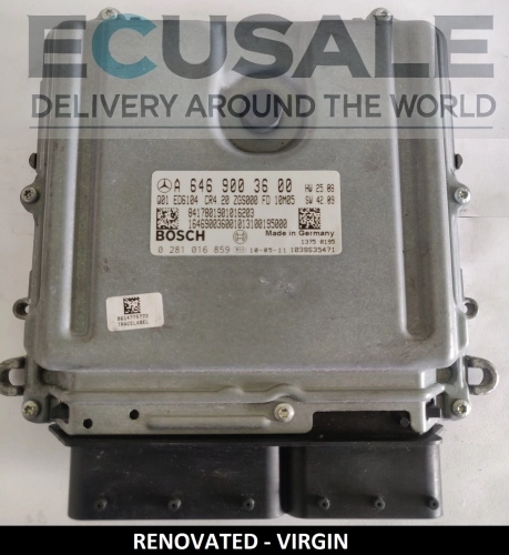 ECU A6469003600 0281016859 CENTRALINA DO MOTOR