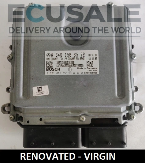 ECU MERCEDES A6461506572 0281015055 CENTRALINA DO MOTOR