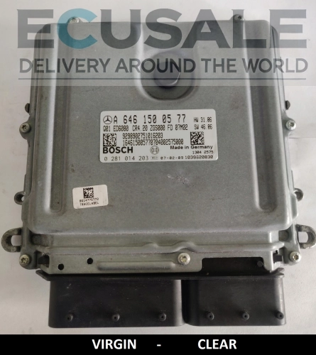 VIRGIN ECU A6461500577 0281014203 CENTRALINA