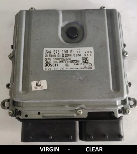 VIRGIN ECU A6461500577 0281014203 centralina do motor