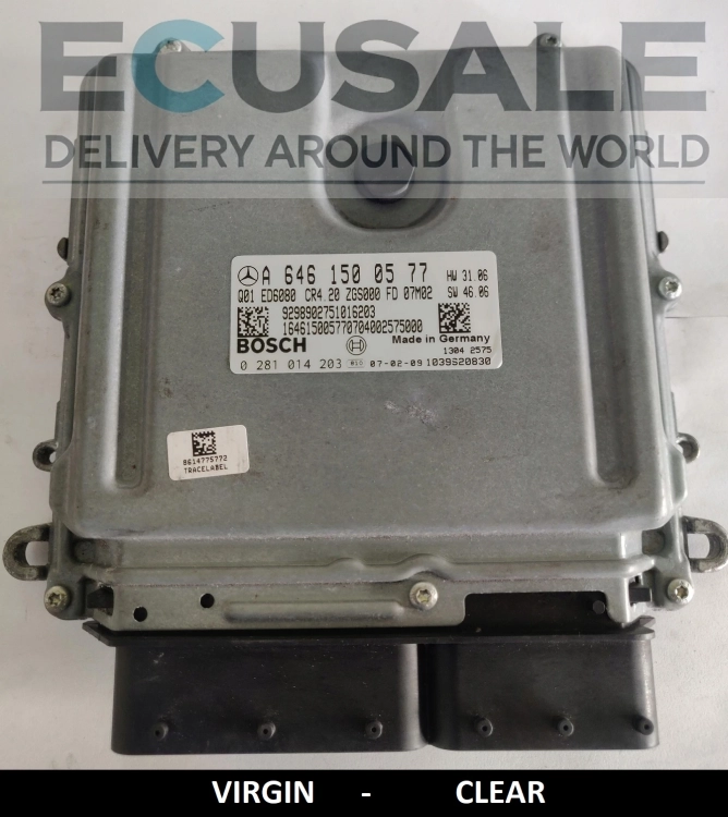 VIRGIN ECU A6461500577 0281014203 CENTRALINA