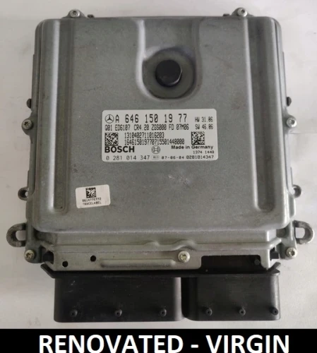 A6461501977 0281014347 centralina motor Mercedes-Benz 2.2 CDI OM646 Virgin Sprinter W906 209 CDI