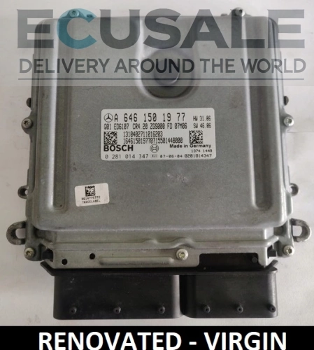 ECU A6461501977 0281014347 CENTRALINA DO MOTOR