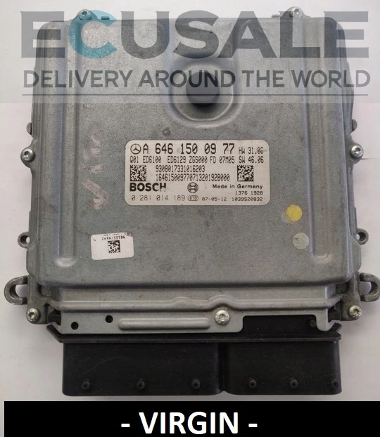 VIRGIN A6461500977 0281014189  MERCEDES CENTRALINA DO MOTOR