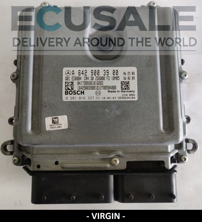 ecu VIRGIN A6429003900 0281016337 CENTRALINA DO MOTOR
