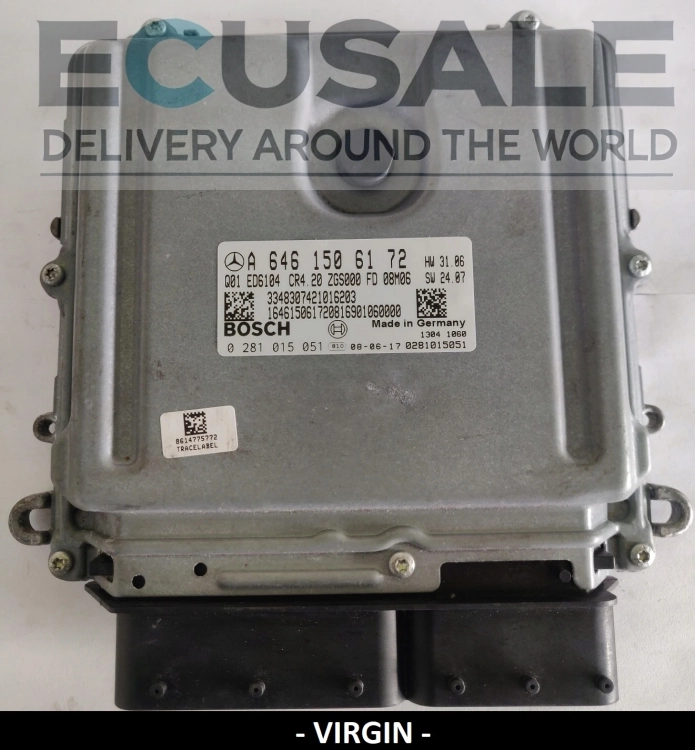 ECU A6461506172 0281015051 MERCEDES CENTRALINA