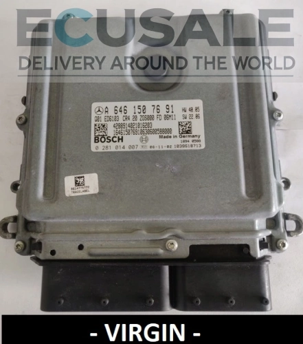 ecu  mercedes  A6461507691 0281014007 CENTRALINA