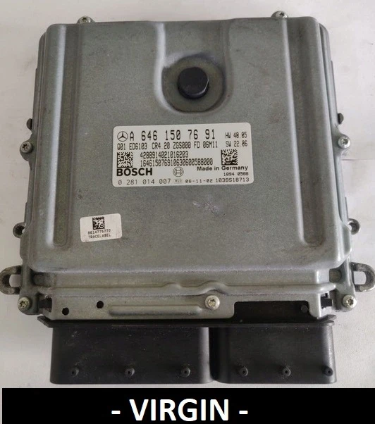 A6461507691 0281014007 centralina motore Mercedes-Benz 2.2 CDI OM646 Virgin Sprinter W906 313 CDI