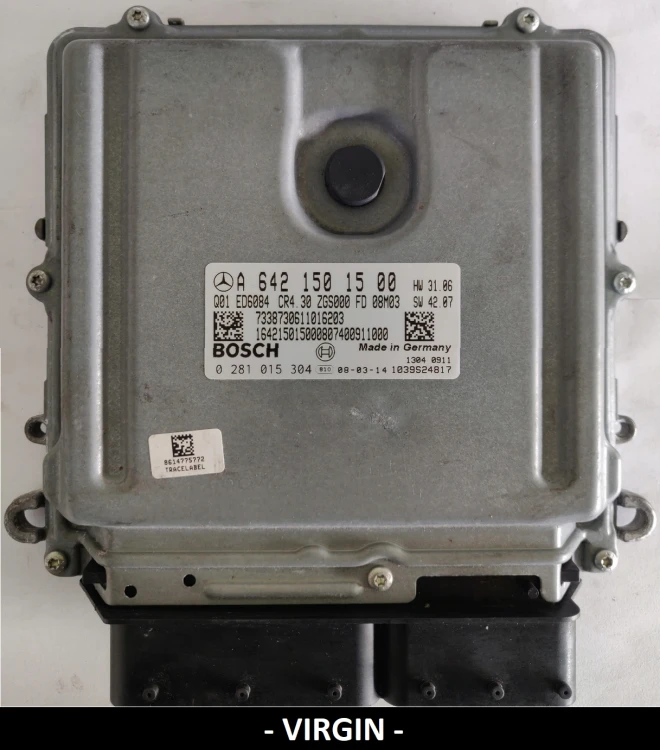 A6421501500 0281015304 engine ECU Mercedes-Benz 3.0 CDI OM642 Virgin Vito 120 CDI / Viano 3.0 CDI W639