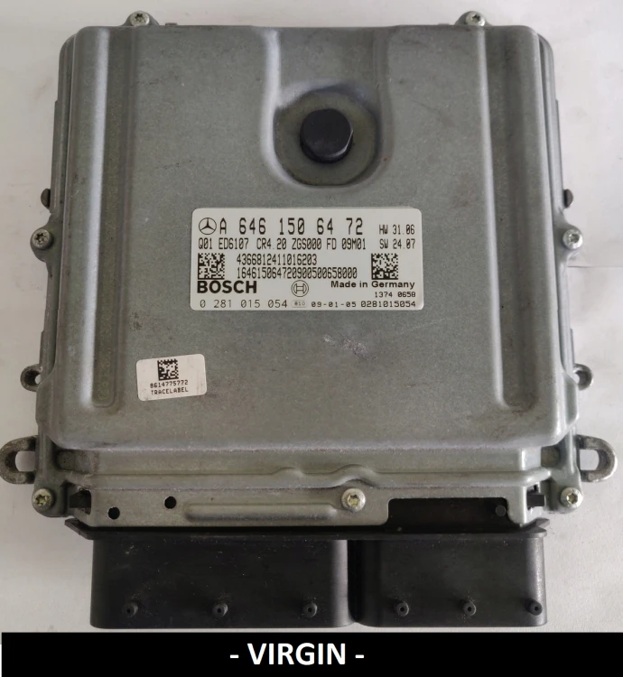 A6461506472 0281015054 engine ECU Mercedes-Benz 2.2 CDI OM646 Virgin Sprinter W906 309 CDI