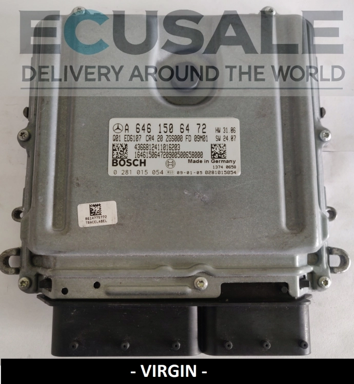 ecu A6461506472 0281015054 MERCEDES CENTRALINA