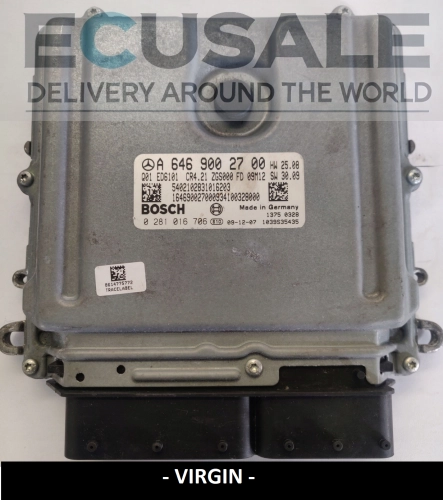 ECU do  MERCEDES Czysty 0281016706 A6469002700 .webp